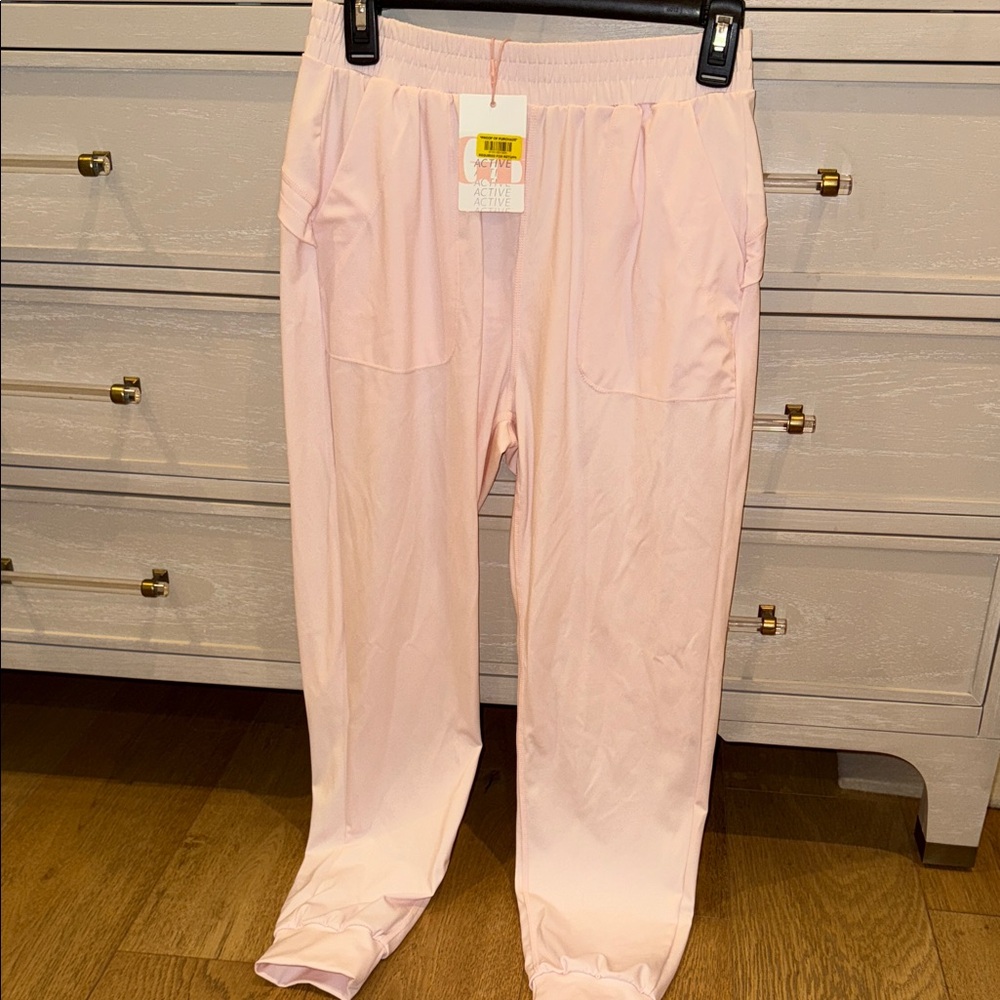 Light Pink Jogger Pants